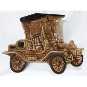 Vtg joaquin california usa pottery model a porcelain brown home decor farmhouse